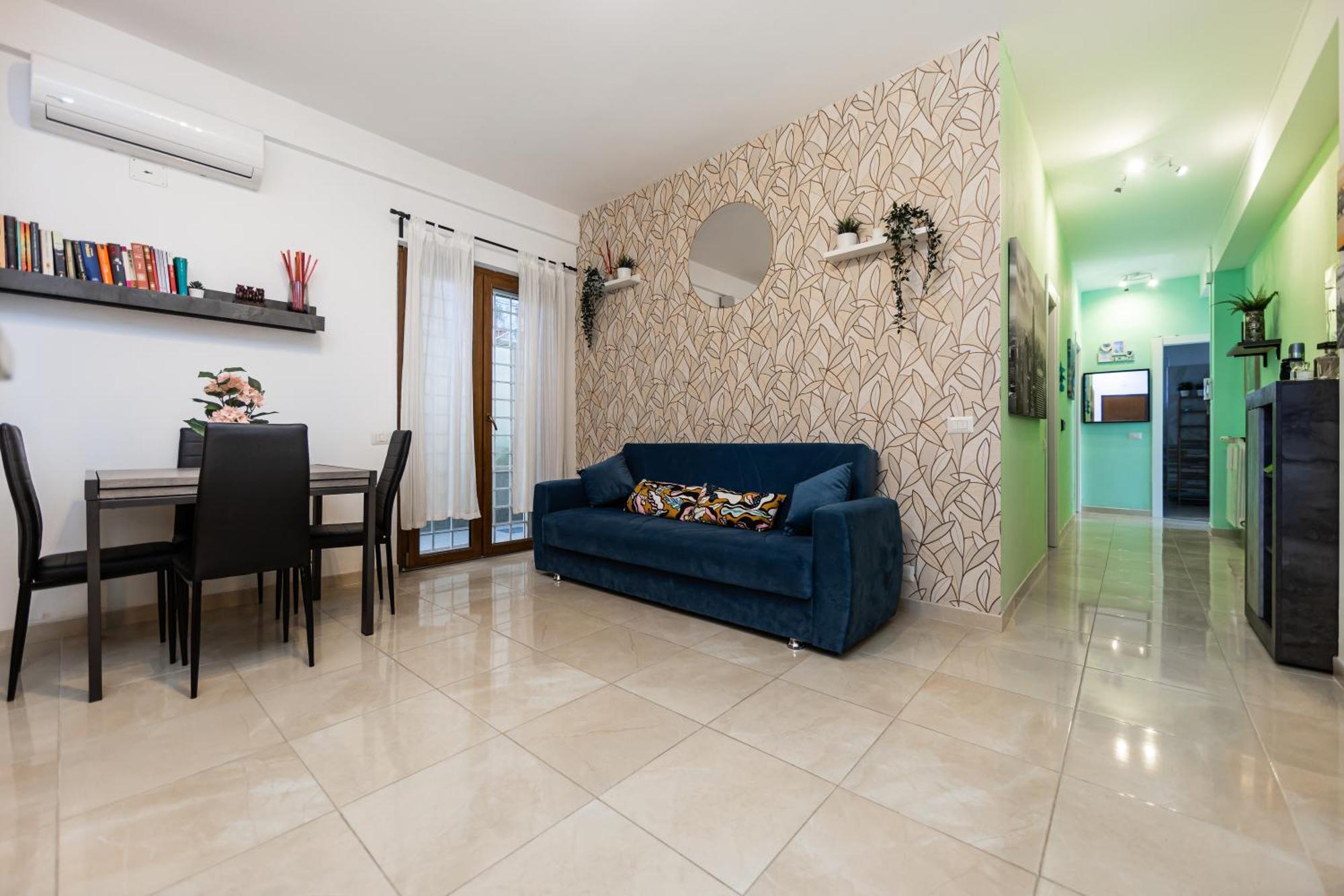 Lotus - Appartamento Sul Mare A Ostia Con Giardino Relax 외부 사진